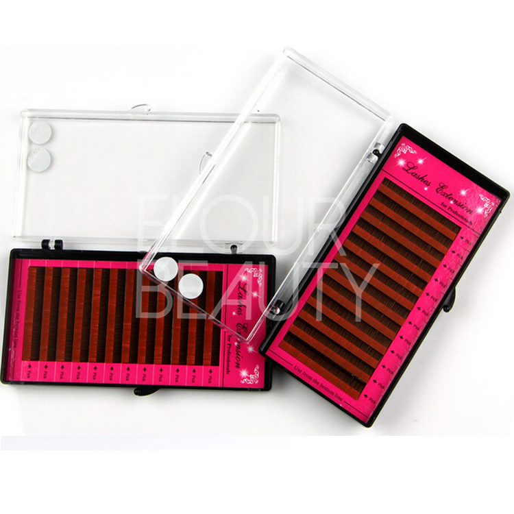 Fatory supplies silk eyelash extension applying at home ES69
